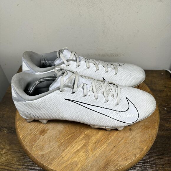 Nike Vapor 14 Elite FG Soccer Shoes Mens Size 14 White Black Cleats CZ2606-100 main image 4